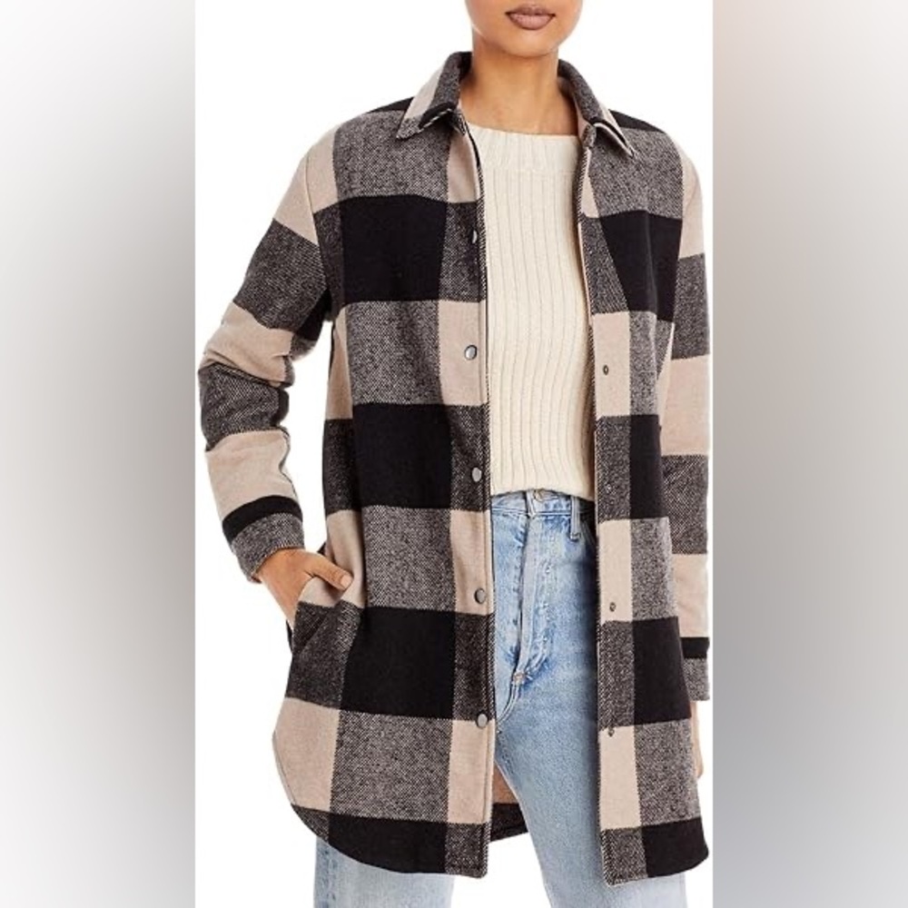 Eldridge Coat in Light Taupe - Steve Madden